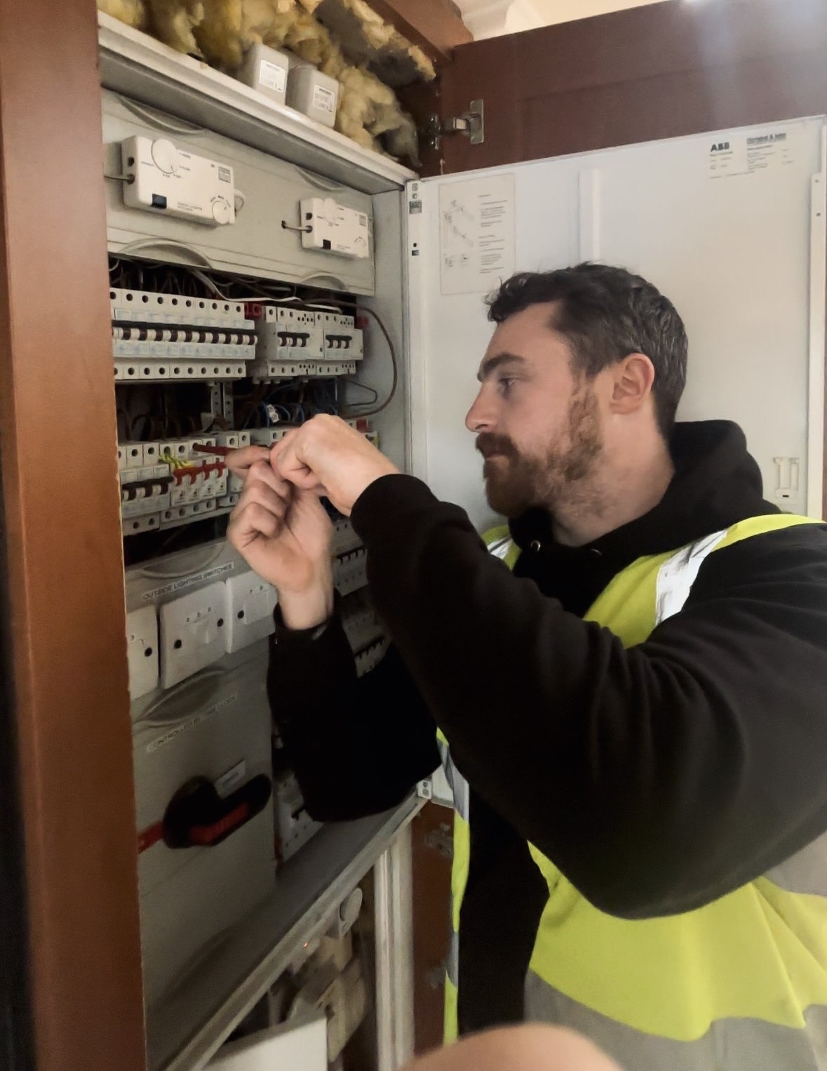 Sean, electrician and co-founder of Price The Job